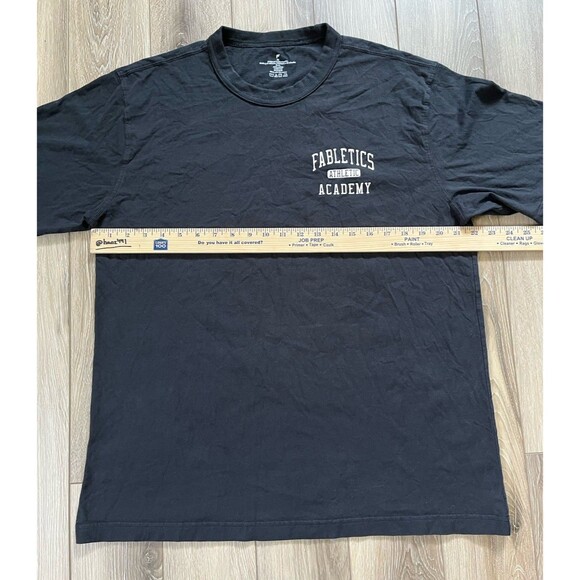 Fabletics The R&R Tee Fabletics Athletic Academy Black Men’s Size Medium - Picture 8 of 8